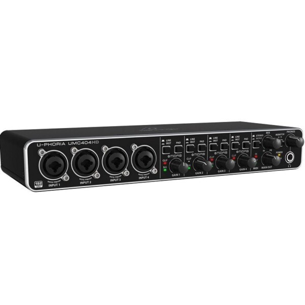 USB аудіоінтерфейс Behringer UMC404HD фото 1