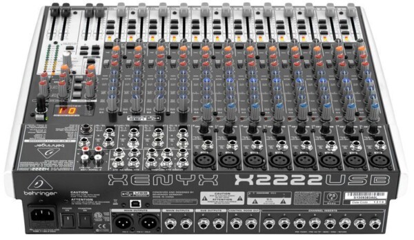 Мікшерний пульт Behringer Xenyx X2222USB фото 4