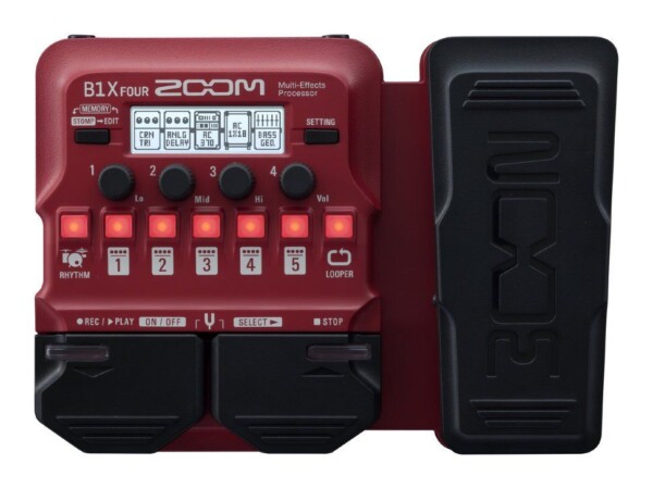 Гітарний процесор ефектів Zoom B1X FOUR фото 1