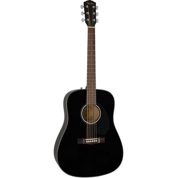 Акустична гітара Fender CD-60S Black WN фото 3