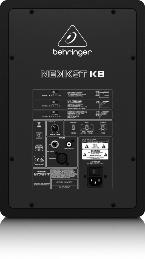 Студійний монітор Behringer NEKKST K8 фото 2