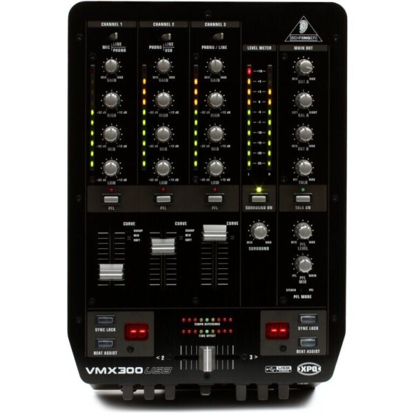DJ мікшерний пульт Behringer VMX300USB фото 2