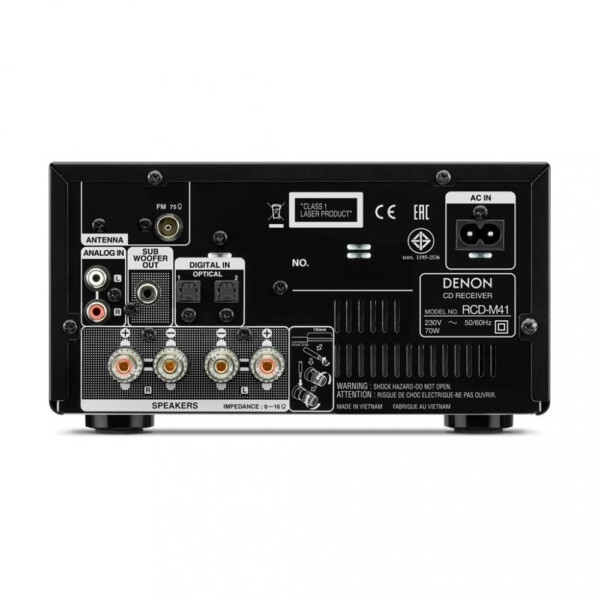 CD-програвач Denon RCD-M41 Silver фото 3