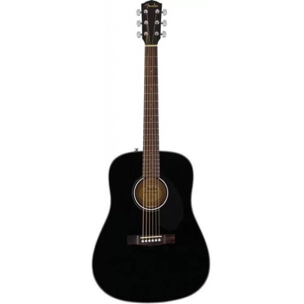 Акустична гітара Fender CD-60S Black WN фото 1