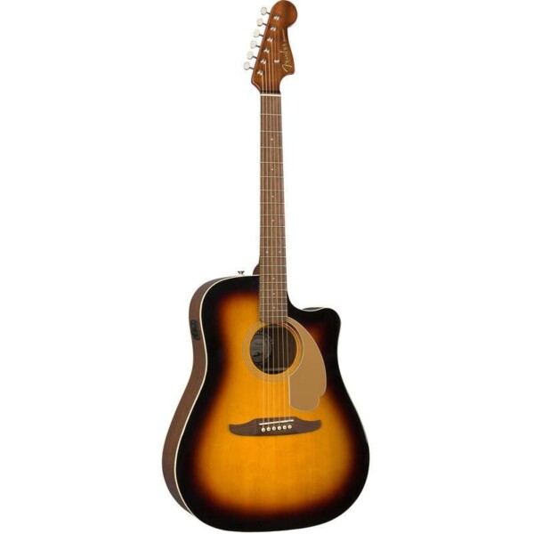 Електроакустична гітара Fender Redondo Player Sunburst WN фото 7
