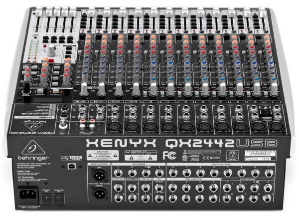 Мікшерний пульт Behringer Xenyx QX2442USB фото 3