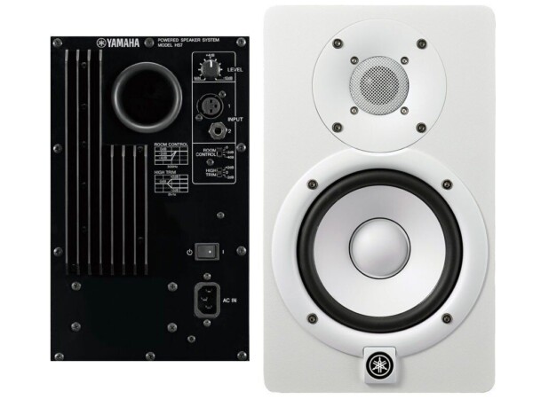 Студійний монітор Yamaha HS7 White фото 3