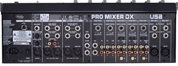 DJ мікшерний пульт Behringer DX2000USB фото 3