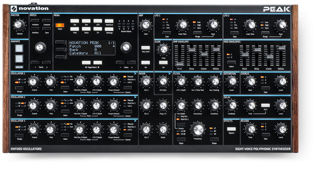 Аналоговий синтезатор Novation Peak фото 1