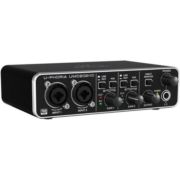 USB аудіоінтерфейс Behringer UMC202HD фото 1