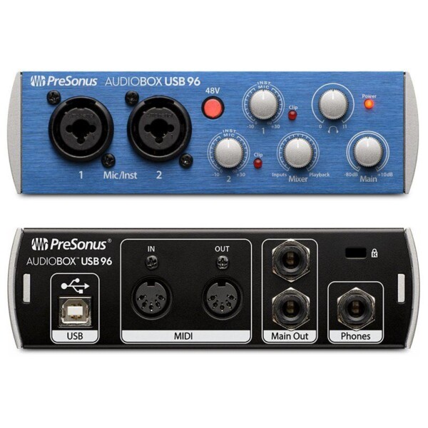 USB аудіоінтерфейс PreSonus AudioBox USB 96 25th фото 2
