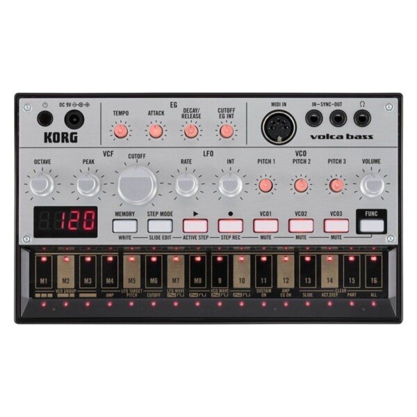 Аналоговий синтезатор Korg Volca Bass фото 1