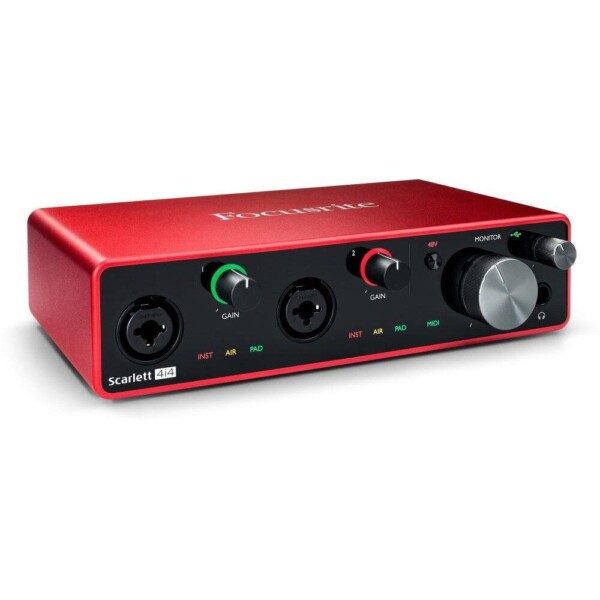 USB аудіоінтерфейс Focusrite Scarlett 4i4 3rd Gen фото 1