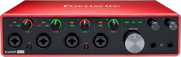 USB аудіоінтерфейс Focusrite Scarlett 18i8 USB 3rd Gen фото 2