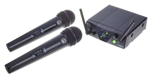 Мікрофонна радіосистема AKG WMS40 Mini Dual Vocal Set фото 1