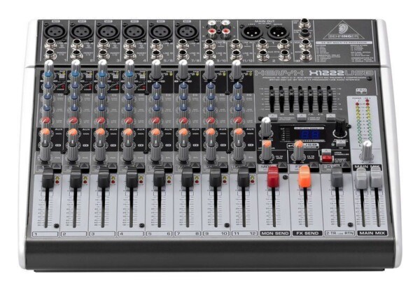 Мікшерний пульт Behringer XENYX X1222USB фото 2
