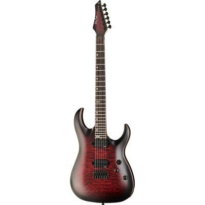 Електрогітара Harley Benton Amarok-6 BKRD Quilted Burst фото 1