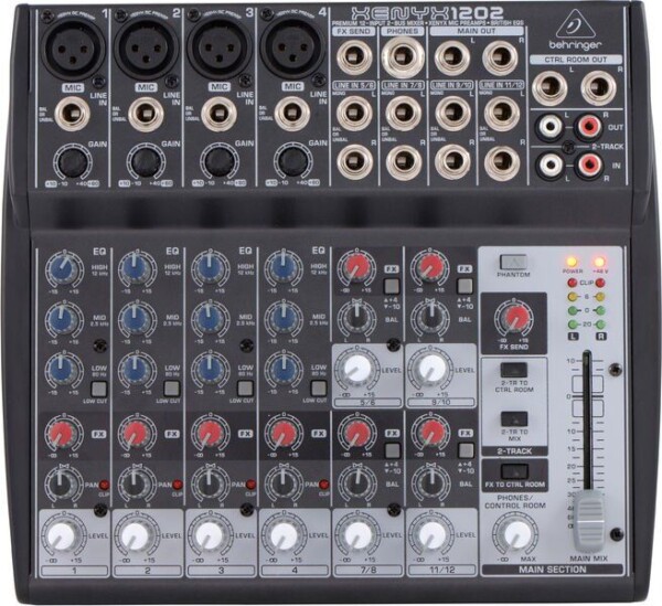Мікшерний пульт Behringer Xenyx 1202SFX фото 2