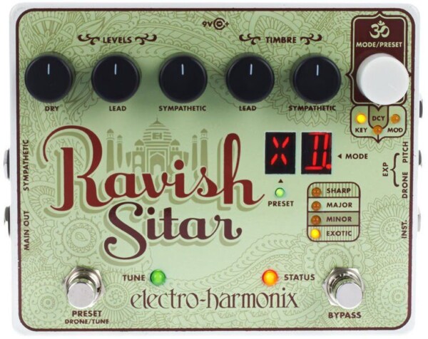 Гітарна педаль ELECTRO-HARMONIX Ravish Sitar фото 2