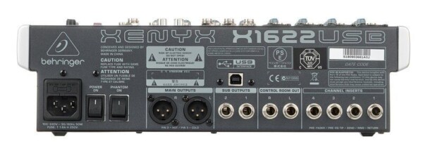 Мікшерний пульт Behringer XENYX X1622USB фото 4
