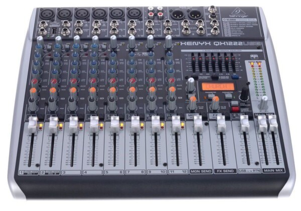 Мікшерний пульт Behringer XENYX QX1222USB фото 2