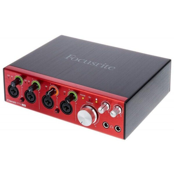 USB аудіоінтерфейс Focusrite Clarett+ 4 Pre