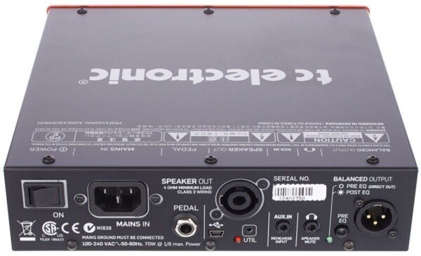 Підсилювач (голова) TC Electronic BH250 фото 2