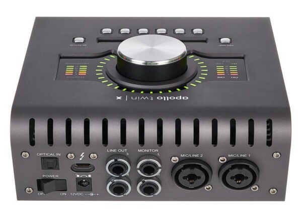 USB аудіоінтерфейс UNIVERSAL AUDIO Apollo Twin X QUAD Heritage Edition фото 2