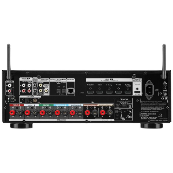 AV-Ресивер Denon AVR-X1600H фото 2