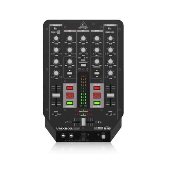 D  J мікшерний пульт Behringer PRO VMX200USB фото 1