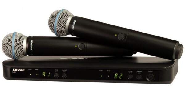 Мікрофонна радіосистема Shure BLX288/B58 фото 1