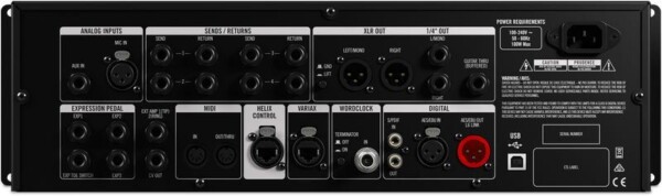 Гітарний процесор ефектів Line6 HELIX RACK фото 7