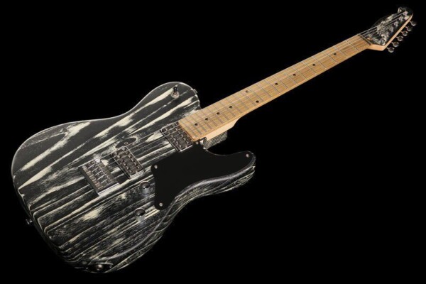 Електрогітара Harley Benton TE-90FLT Black Blast фото 9