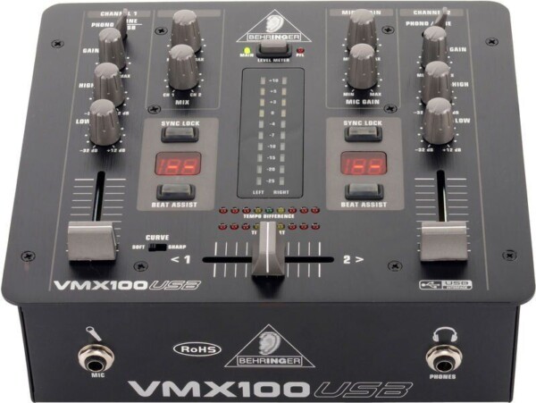 DJ мікшерний пульт Behringer VMX100USB фото 2