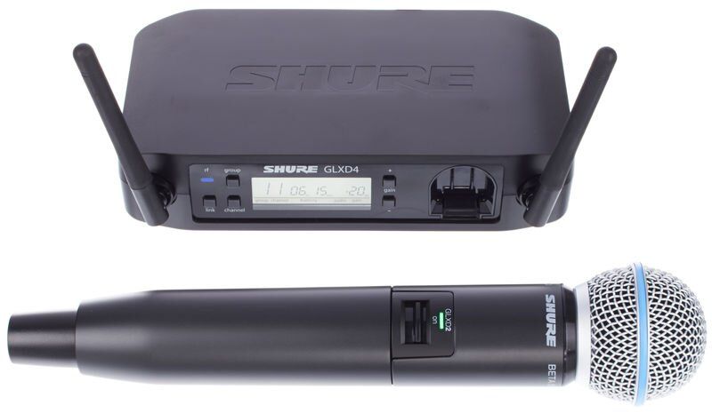 Мікрофонна радіосистема Shure GLXD24EB58 фото 1