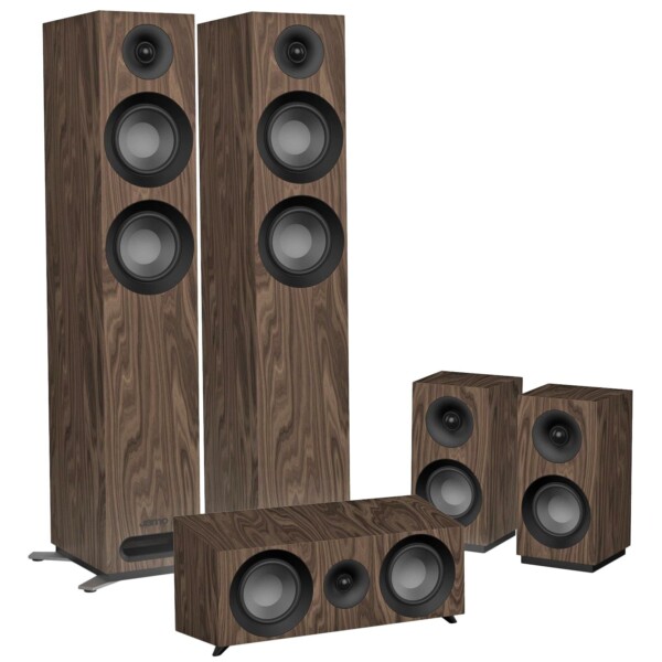 Колонки для домашнього кінотеатру Jamo S 807 HCS Walnut