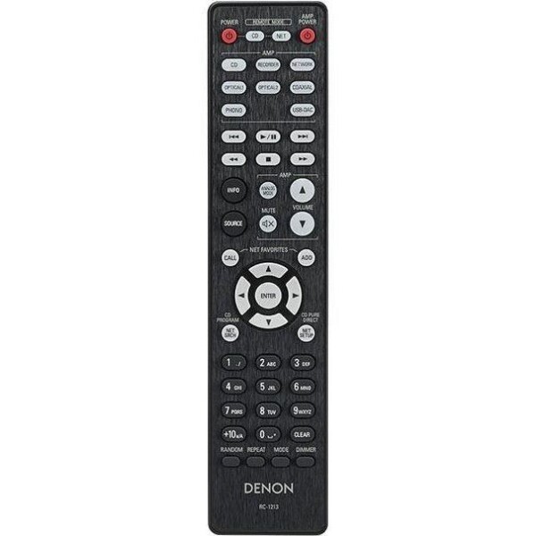 Інтегральний підсилювач Denon PMA-1600 NE Black фото 3