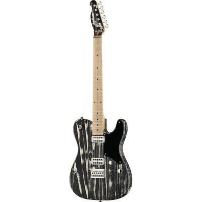 Електрогітара Harley Benton TE-90FLT Black Blast фото 1