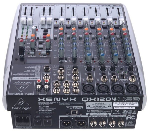 Мікшерний пульт Behringer QX1204USB фото 3