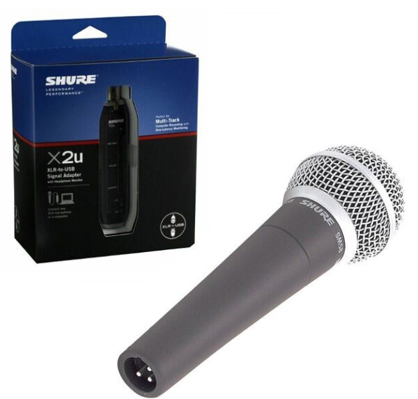 Мікрофон Shure SM58-X2u фото 1
