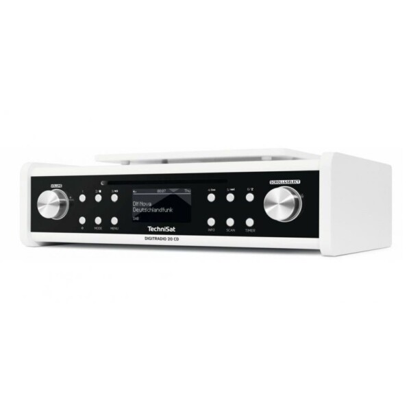 Стаціонарний радіоприймач TechniSat DigitRadio 20CD White фото 4