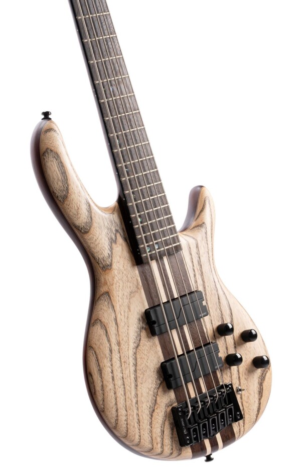 Бас-гітара Cort A5 Ultra Ash Etched Natural Black фото 3