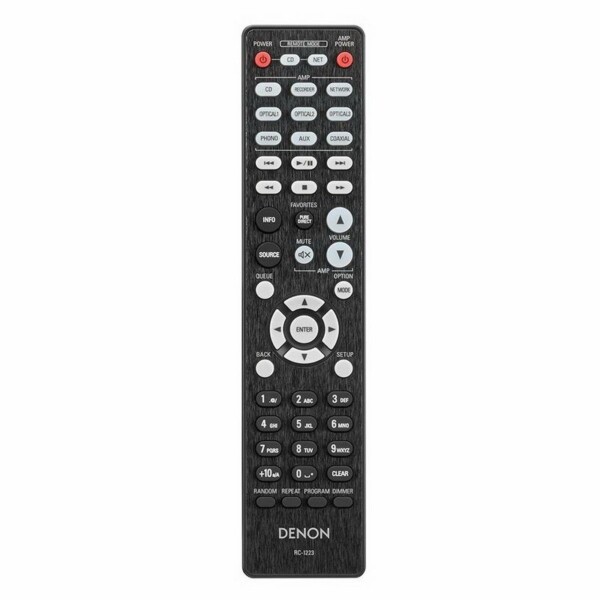 Інтегральний підсилювач Denon PMA-600NE Black фото 2