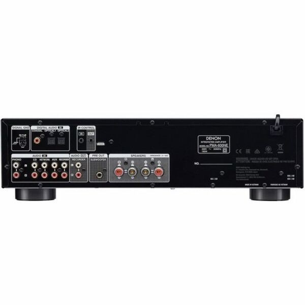 Інтегральний підсилювач Denon PMA-600NE Black фото 3