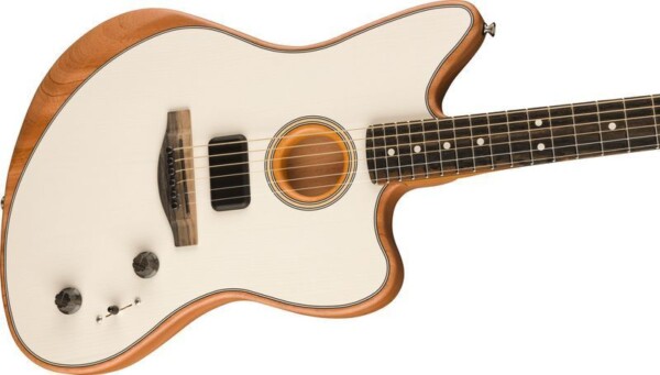 Напівакустична гітара Fender AM Acoustasonic Jazzmaster AW фото 3