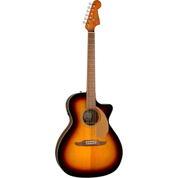 Електроакустична гітара Fender Newporter Player Sunburst фото 1