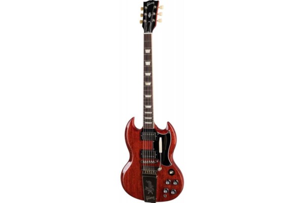 Електрогітара Gibson SG STANDARD ’61 MAESTRO VIBROLA VINTAGE CHERRY фото 1