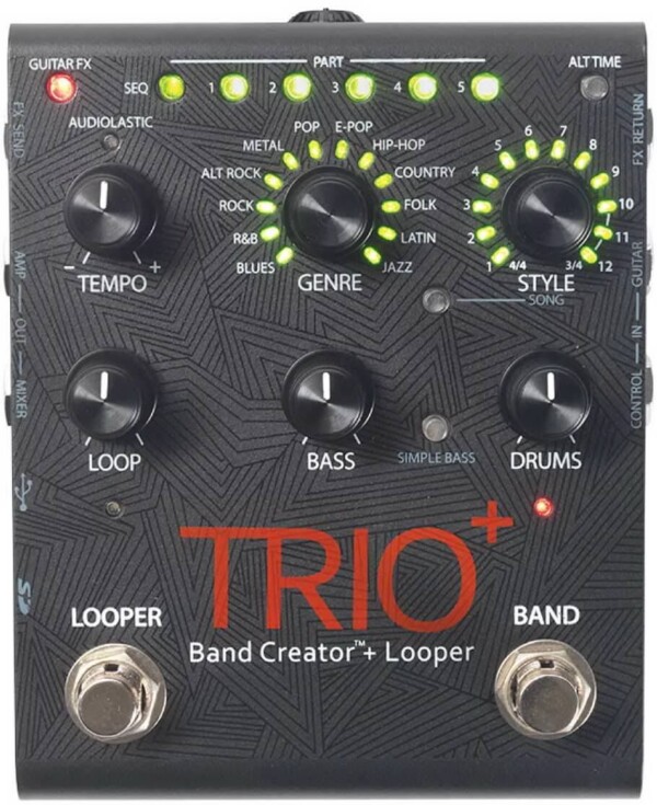 Гітарна педаль DIGITECH Trio+ Band Creator + Looper фото 1