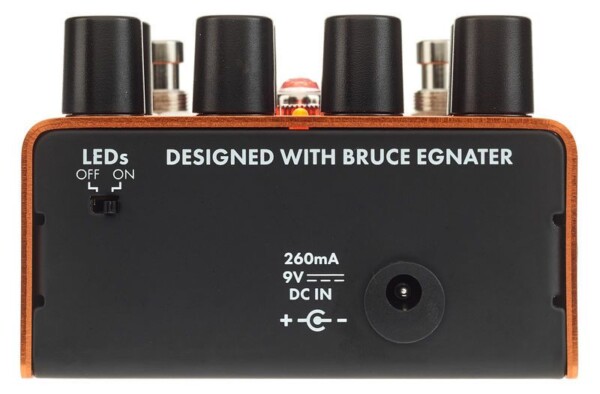 Гітарна педаль Fender MTG LA TUBE DISTORTION фото 2