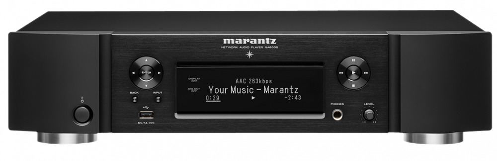 Мережевий аудіопрогравач Marantz NA6006 Black фото 1